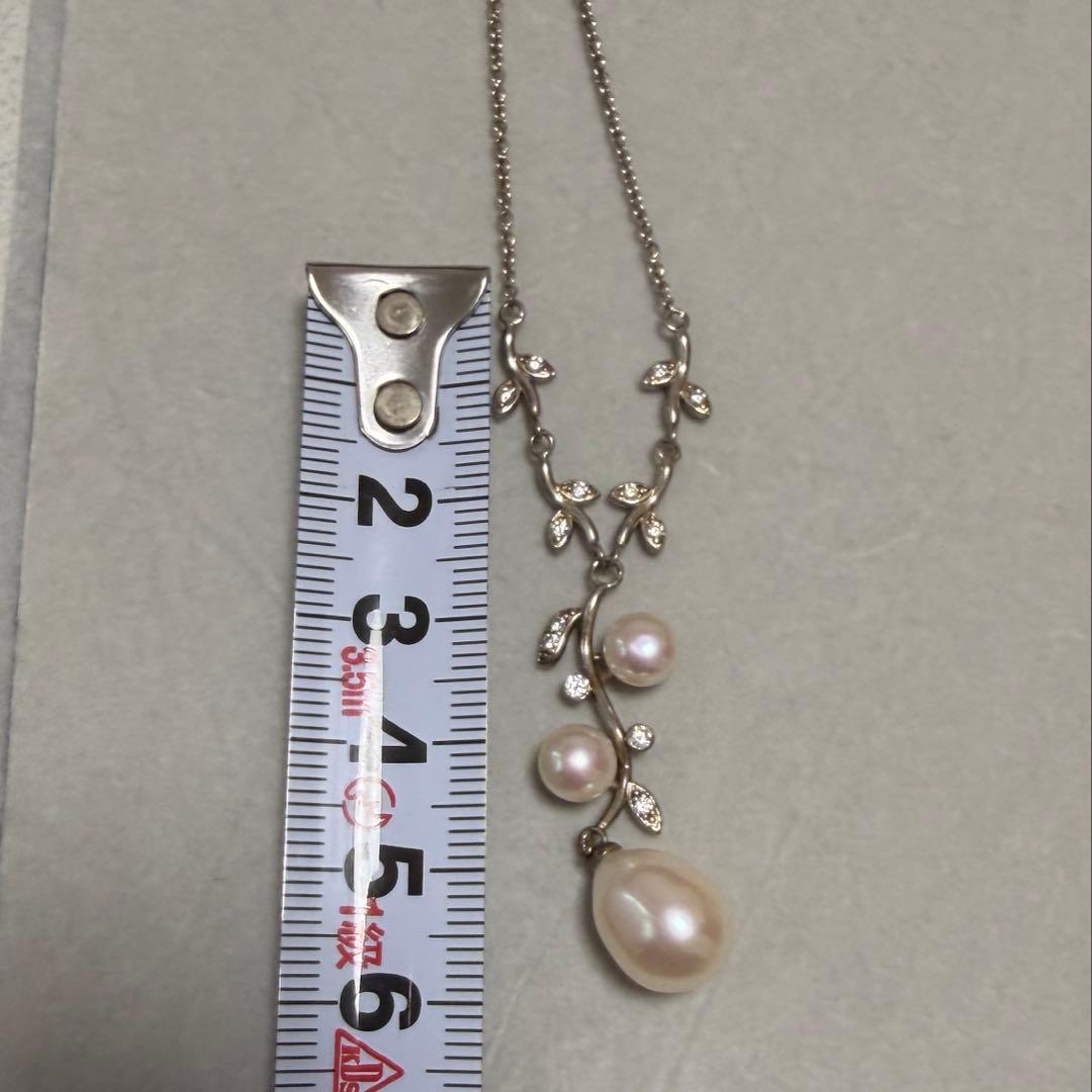 真珠　ネックレス