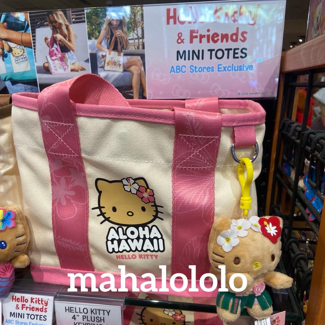 ABCストア限定 ハワイ ハローキティ トートバッグ ミニバッグ キティ