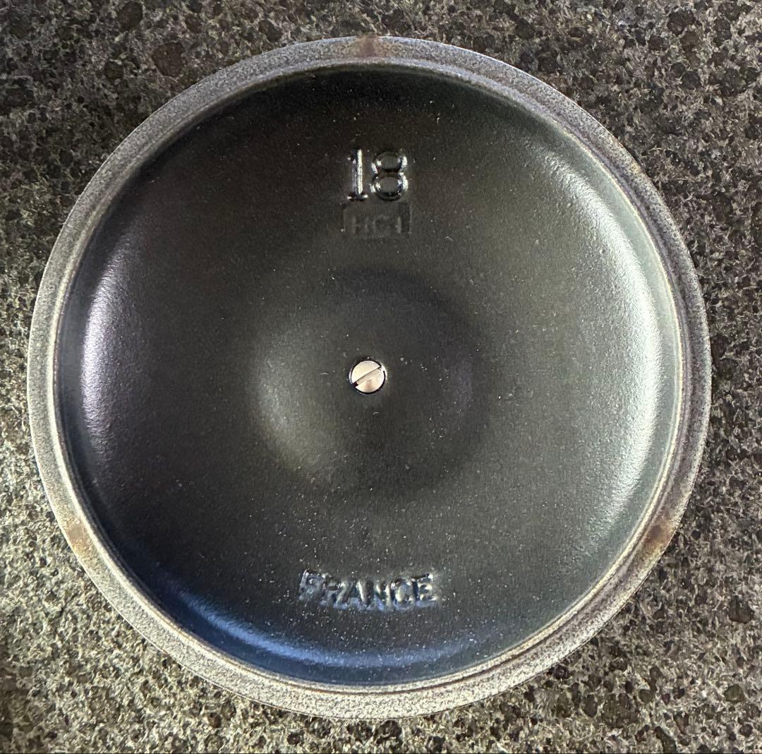 LE CREUSET ココット エブリィ 18 インナーリッド付き