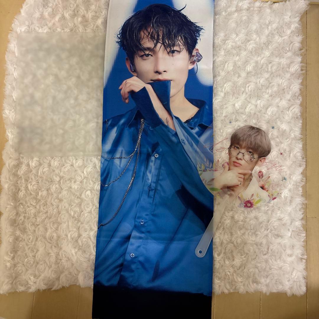 seventeen ドギョム スローガン うちわ セット - メルカリ