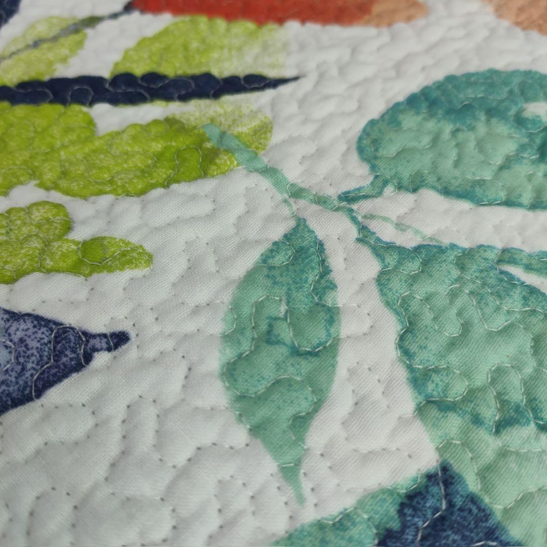 キルトベッドカバー3点セット綿マルチカバー キルティング 607