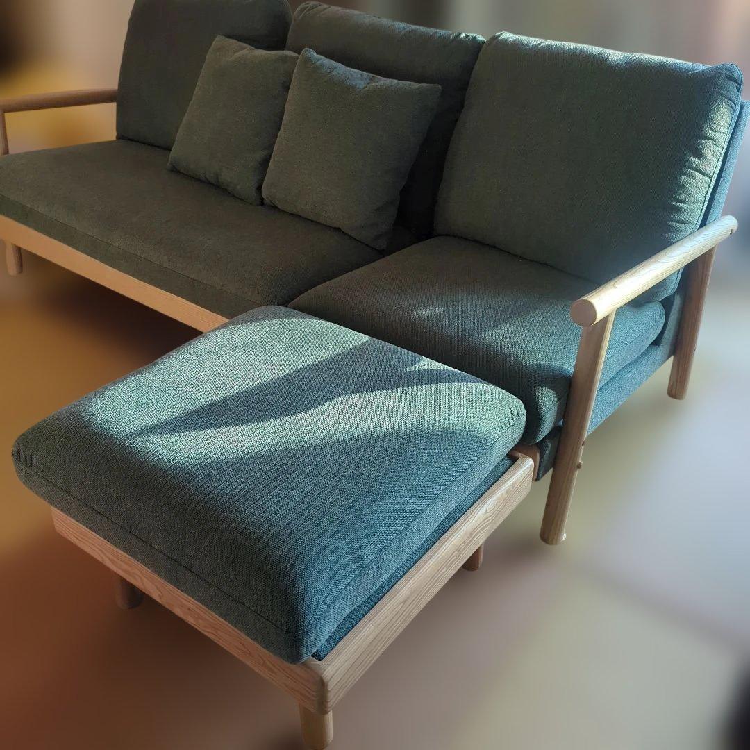 カウチソファー　3人掛け