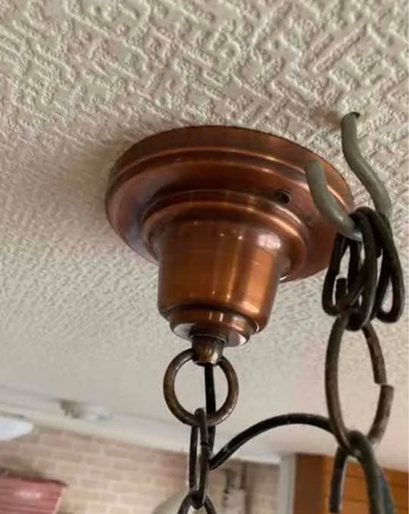 ステンドグラス　天井照明　照明　シェード　花柄　札幌　シーリングライト