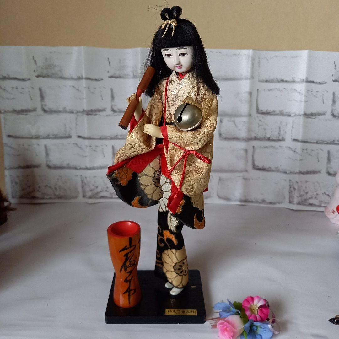 ひえつき人形 木原人形店 昭和レトロ 宮崎 33cm 置物 - メルカリ