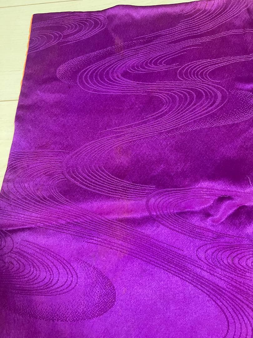 【週末セール！！】アンティーク着物　七五三　7歳　フルセット　紫