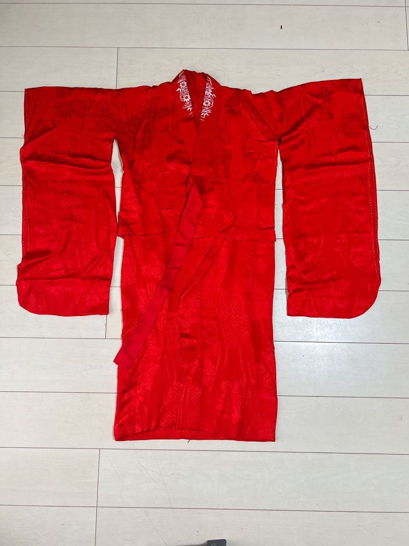 【週末セール！！】アンティーク着物　七五三　7歳　フルセット　紫