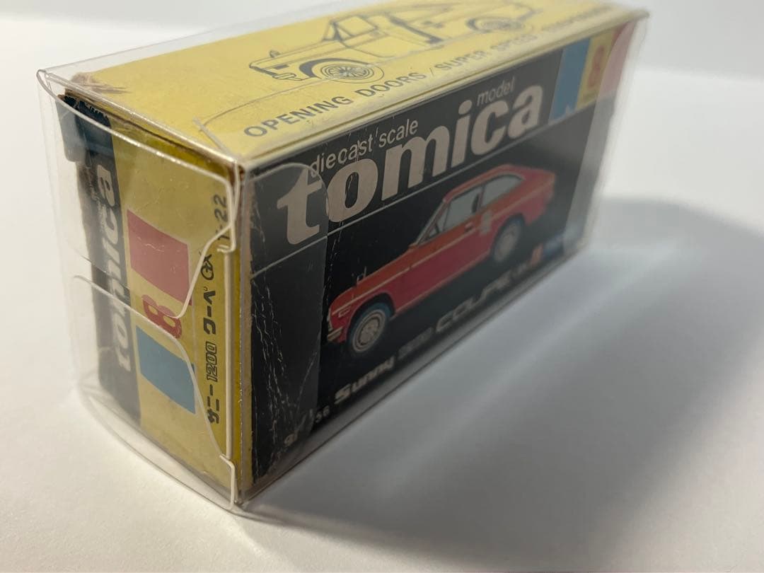 トミカ 黒箱　日産サニークーペGX 日本製　1Eホイール