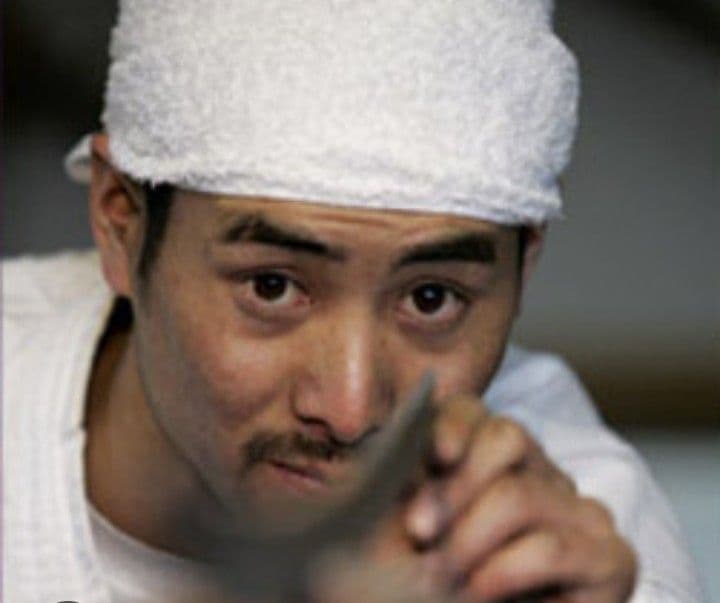 備前長船刀匠川島一城　ペーパーナイフ　日本刀　鍛錬場