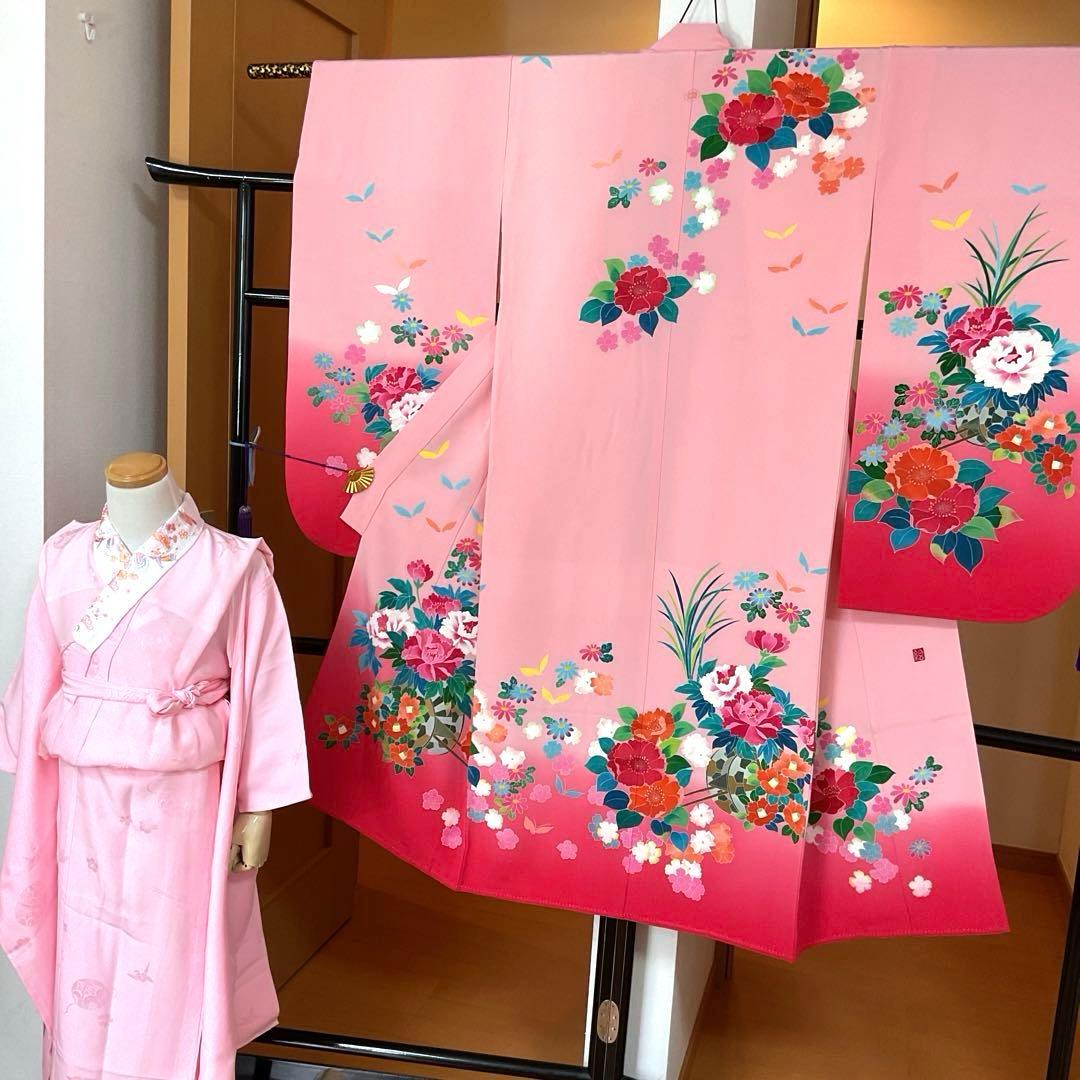 No.6 七五三 7歳 正絹着物セット 加賀友禅 - メルカリ