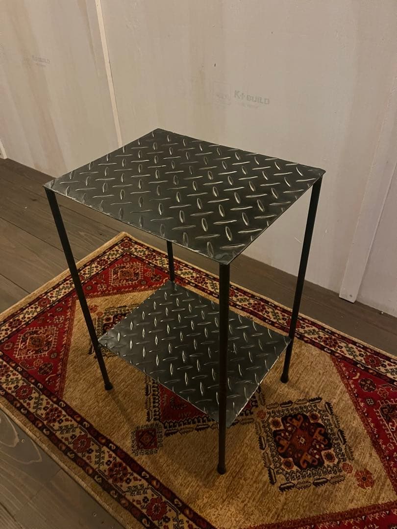 アイアンラック　シューズラック　植物棚　インダストリアル