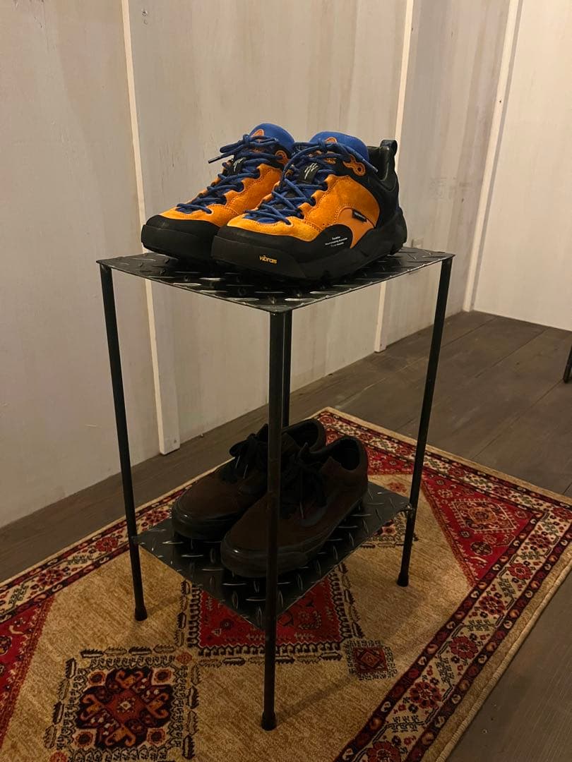 アイアンラック　シューズラック　植物棚　インダストリアル