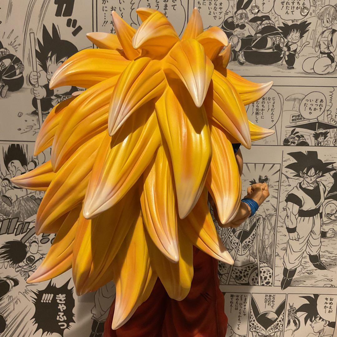 ドラゴンボール　孫悟空　スーパーサイヤ人3 ガレージキット　超大型タイプ54cm