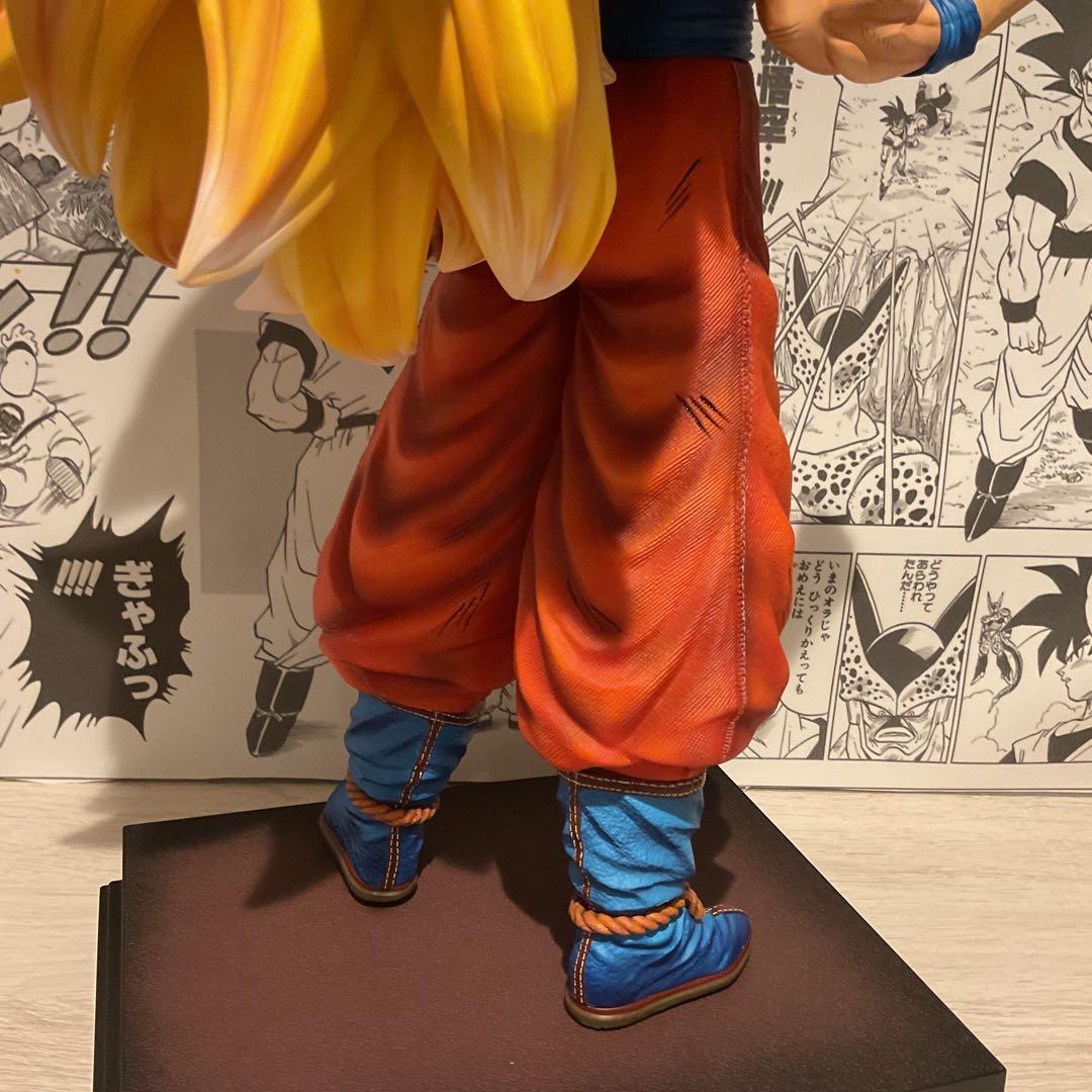 ドラゴンボール　孫悟空　スーパーサイヤ人3 ガレージキット　超大型タイプ54cm