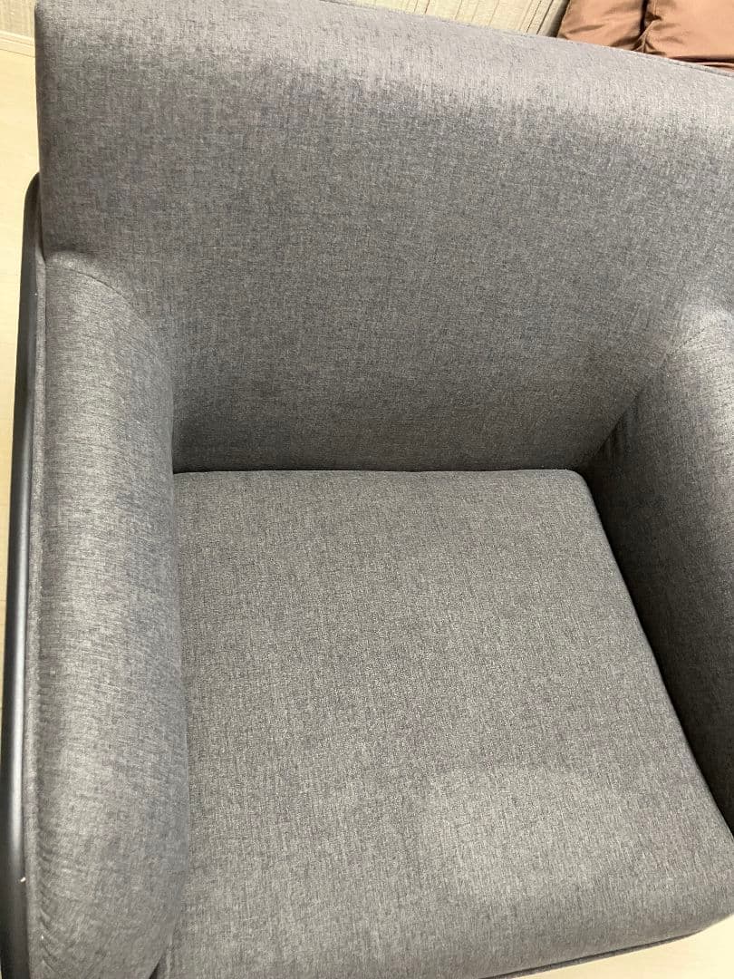 値下げしましたアビタスタイルW770 ラウンジチェア グレー