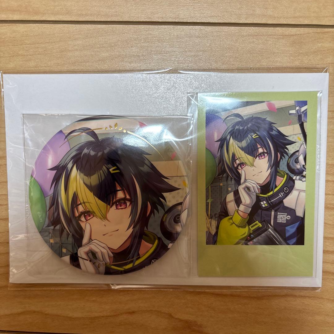 伊波ライ 誕生日グッズ2025チェキ缶バッジ - メルカリ