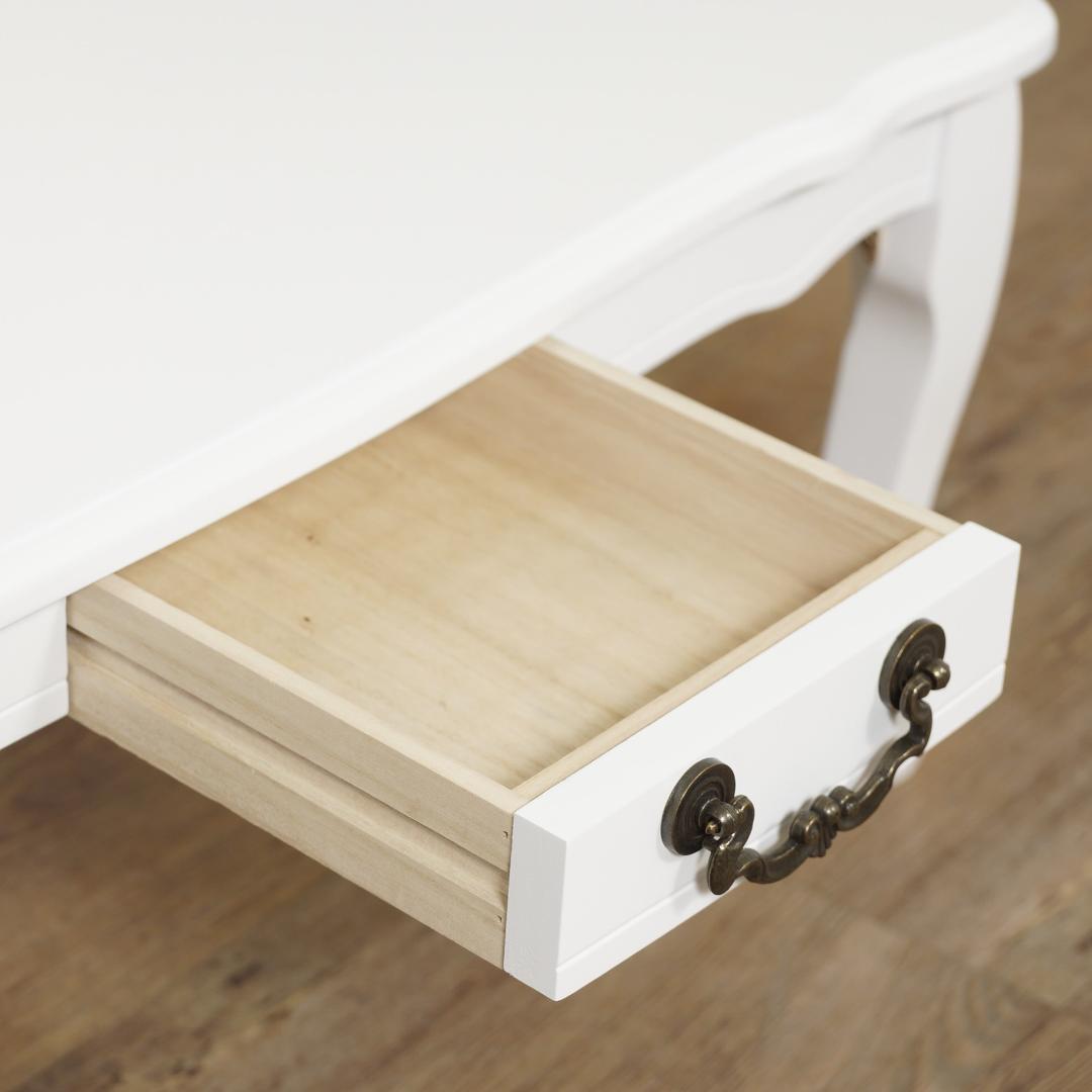 【新品】ロマンティック 猫脚 折りたたみ ローテーブル フェミニン　アウトレット