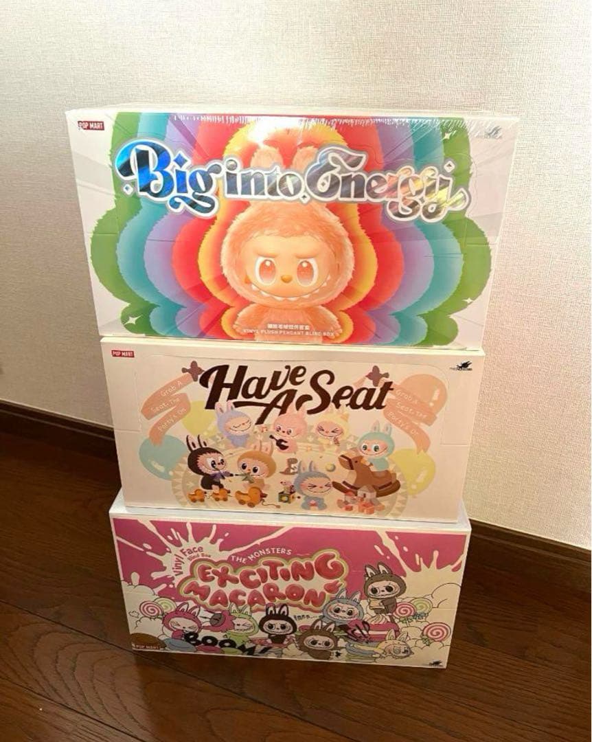 THE MONSTERS LABUBU ララブ　アソートボックス ３点セット