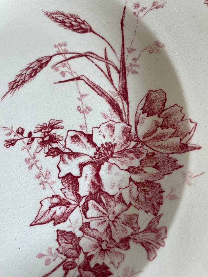 HB&C francais 小鳥 深皿 アンティーク - メルカリ