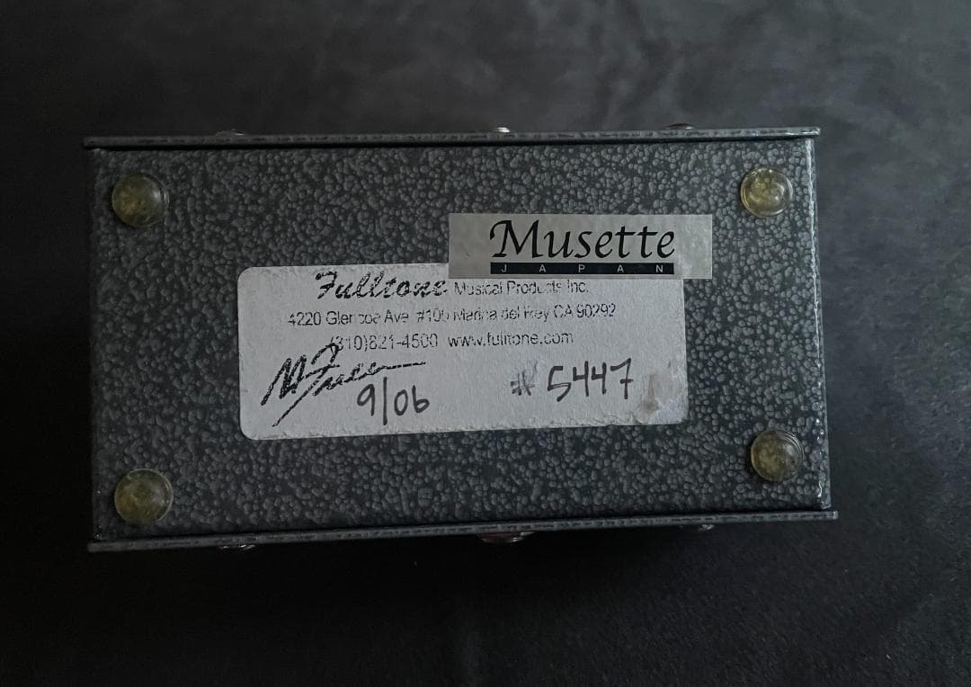 Fulltone / Fat - Boost / 初期 箱付き 美品