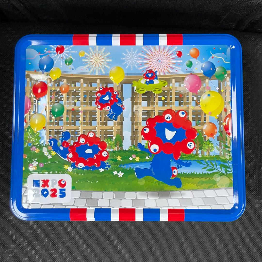 関西大阪万博限定 ミャクミャク アソート缶クッキー缶 2025 空き缶