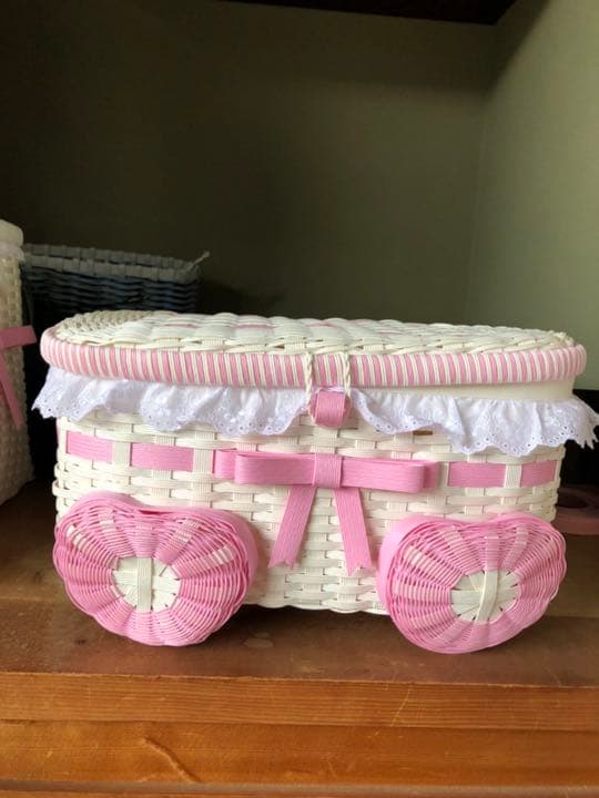 R様　オーダーカゴ完成品