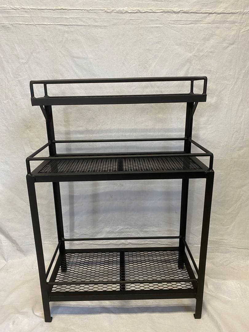 アイアンシェルフ　アイアンラック　棚　インダストリアル　多肉植物　アガベ