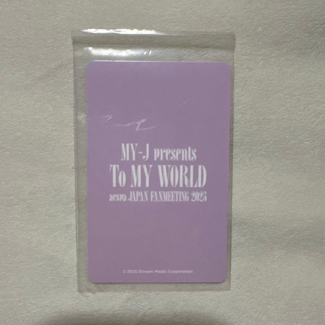 aespa ファンミ ペンミ トレカケーストレカ カリナ - メルカリ