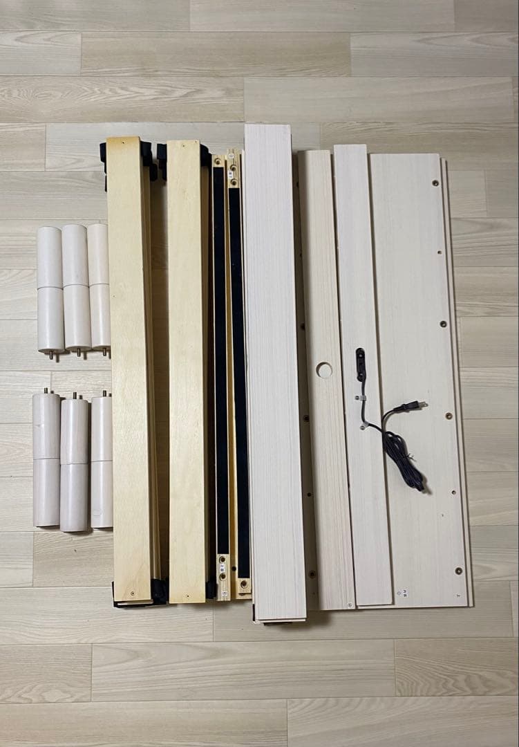 シングルベッドフレーム ホワイト 木製　アイリスオーヤマ