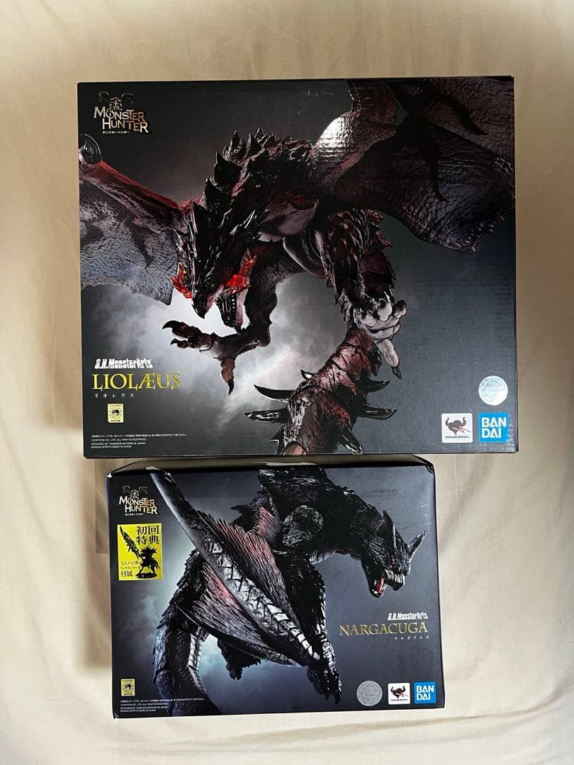 SHモンスターアーツ リオレウス ナルガクルガ 2点セット