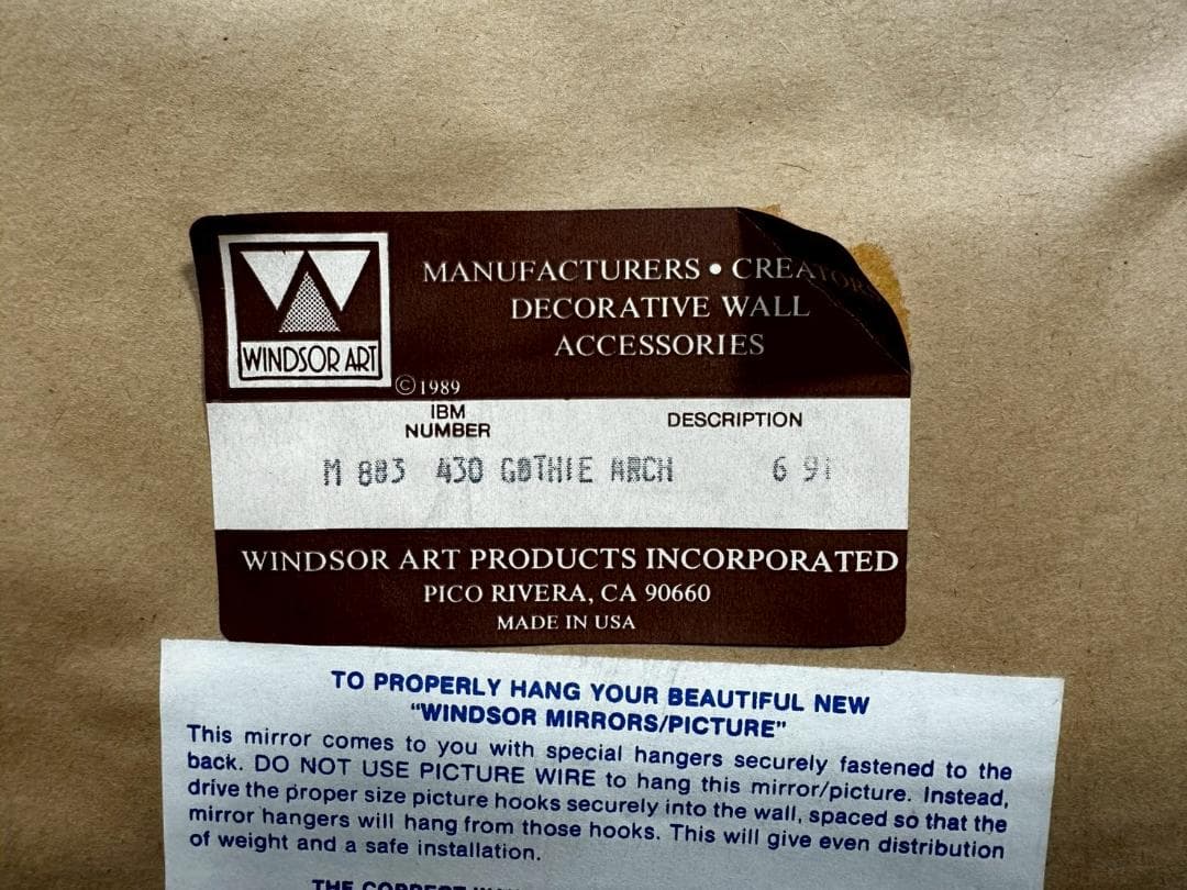 『WINDSOR ART』ウィンザーアート ウォールミラー 鏡 RWmis64