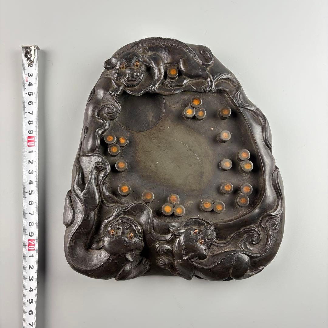 中国 硯 文房具 墨硯 書道具 すずり