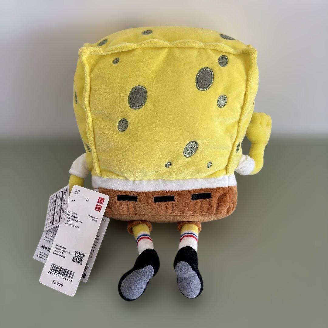 kaws UNIQLO ユニクロ スポンジボブ エルモ ビッグバード ぬいぐるみ
