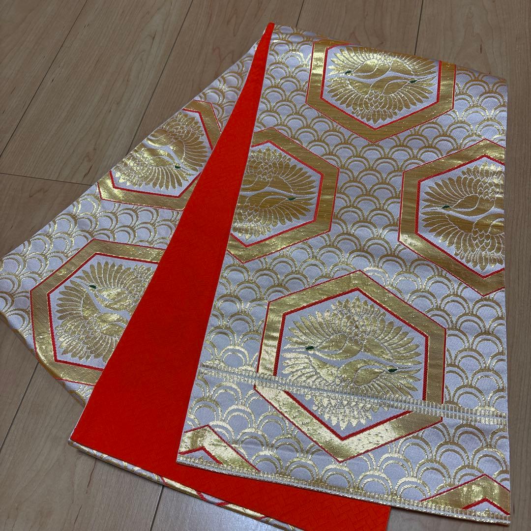 187 正絹　黄緑×総絞り　疋田　 7歳 七五三着物セット　和装小物　袋帯