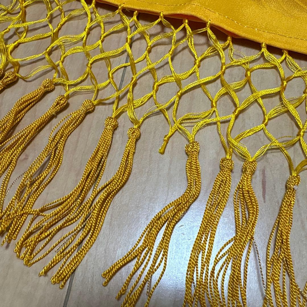 187 正絹　黄緑×総絞り　疋田　 7歳 七五三着物セット　和装小物　袋帯