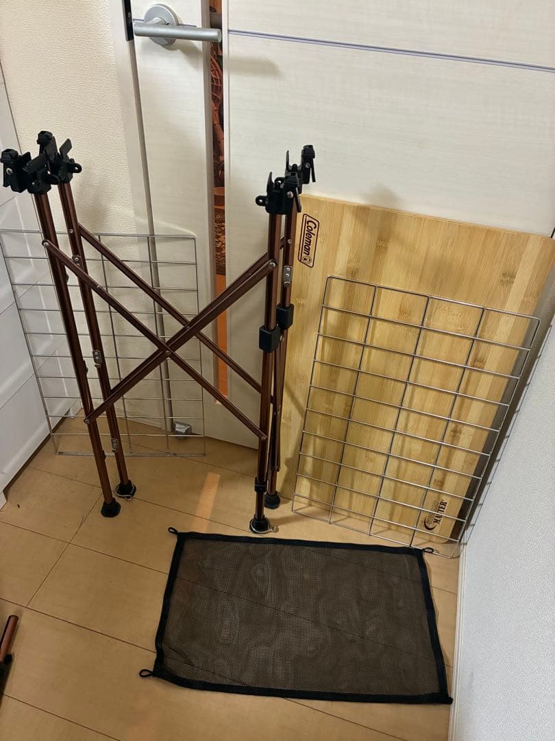 Coleman コールマン コンフォートマスター バンブーフォルダブルシェルフ