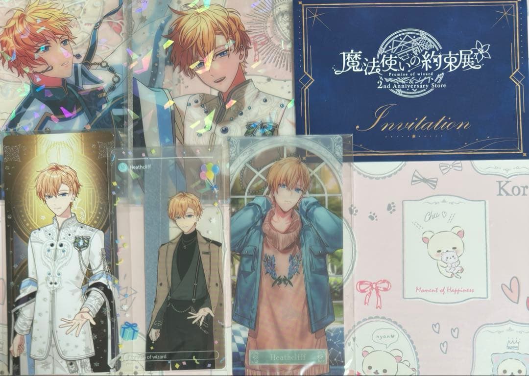 魔法使いの約束 まほやく ヒースクリフ 缶バッジ アクスタ ポスカ