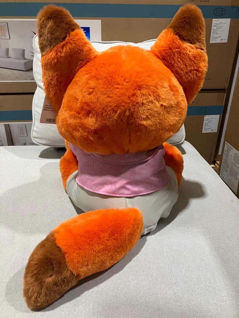コストコ ディズニー ズートピア2 ニック・ワイルド ぬいぐるみ