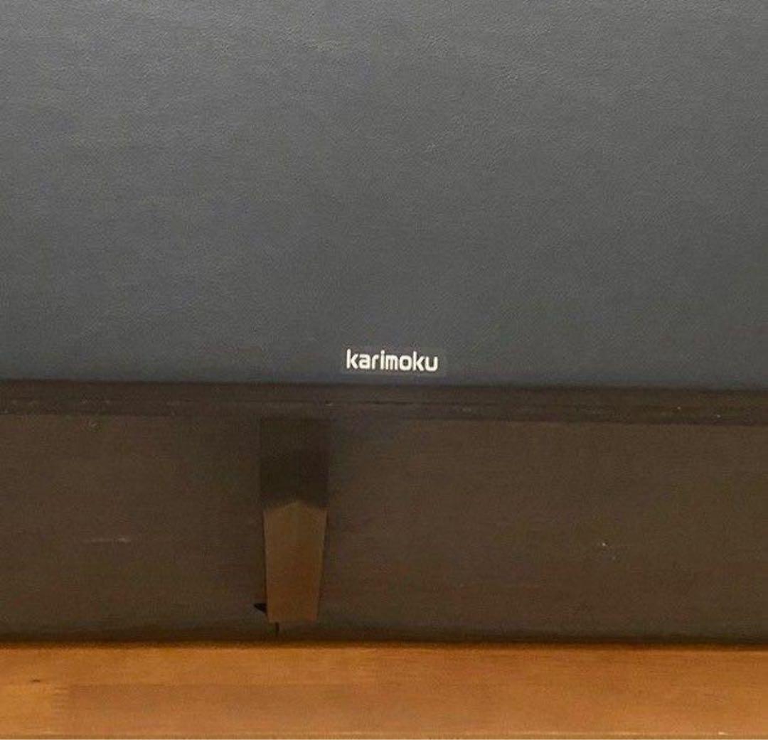 カリモク家具 WS11モデル 長椅子/ツーシーターソファ WS1173BW