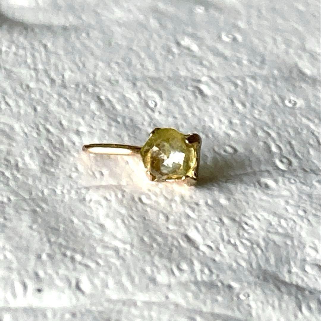 パラサイト ペリドット（隕石）10金ペンダントトップ