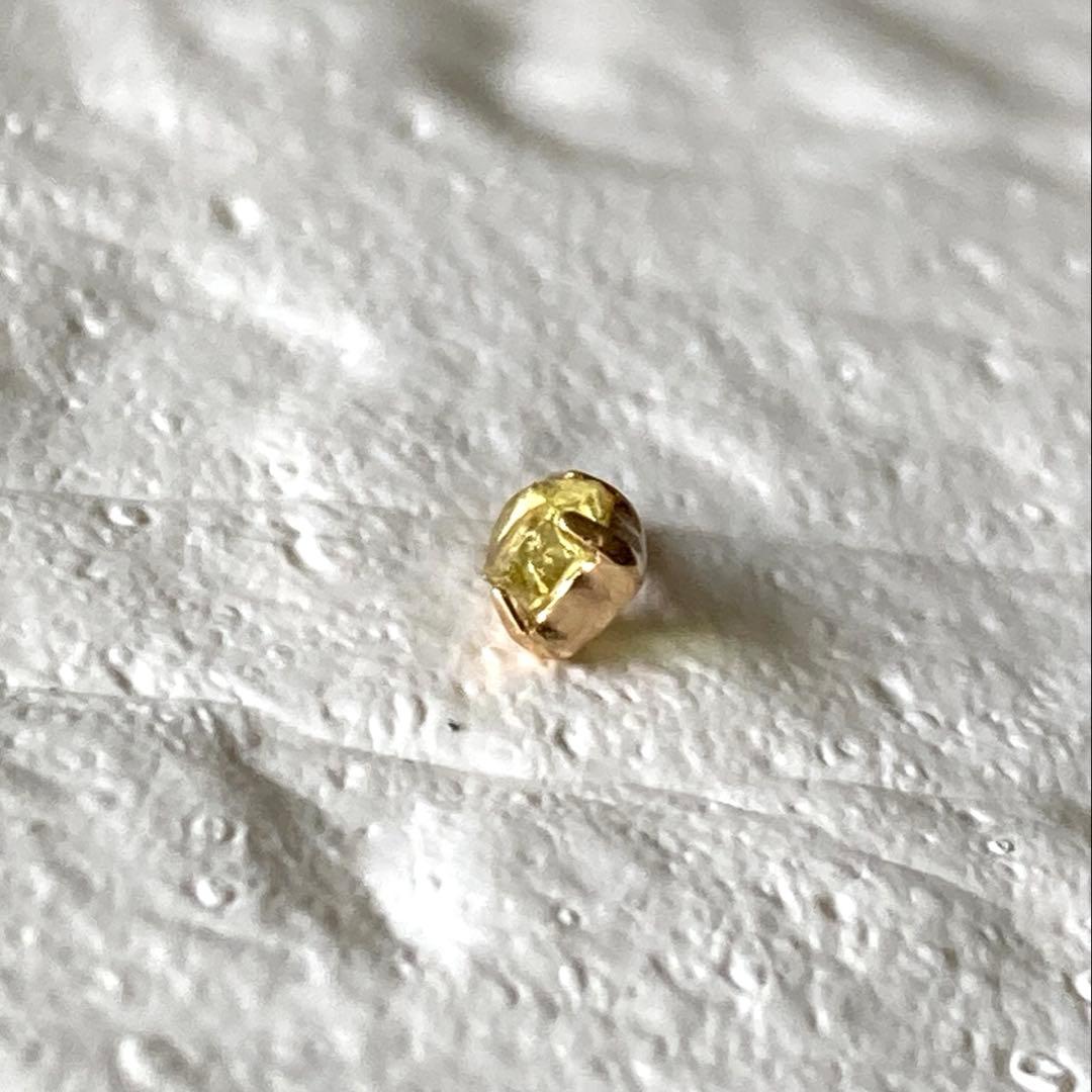 パラサイト ペリドット（隕石）10金ペンダントトップ