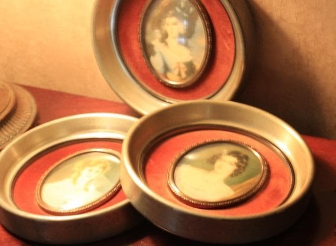 【セール中】1940-1960年代 ヴィンテージカメオクリエーションフレーム