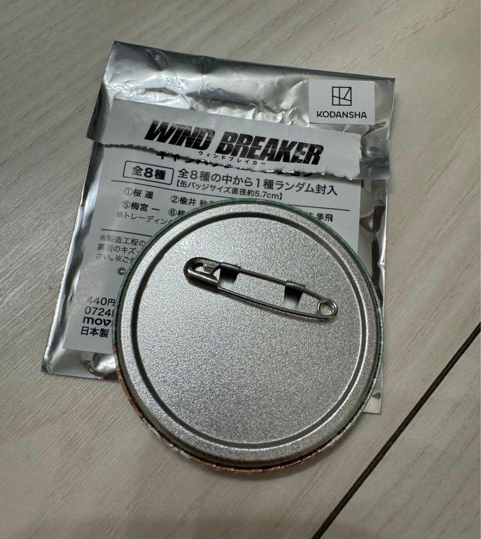 ウィンドブレーカー 缶バッチ 新作 新品 十亀条 とがめ - メルカリ