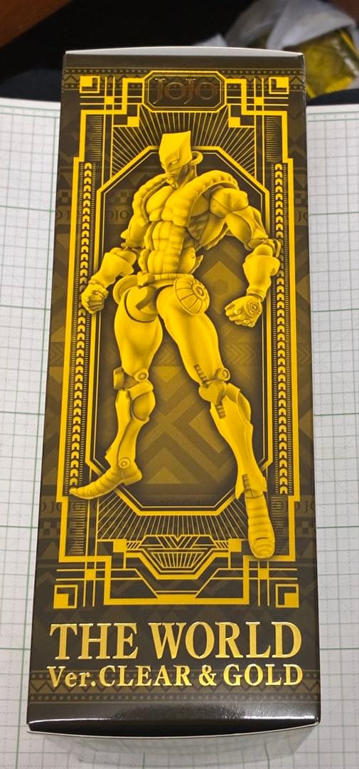 WF 2026 冬 限定 ジョジョ 超像可動 ザ・ワールド CLEAR&GOLD