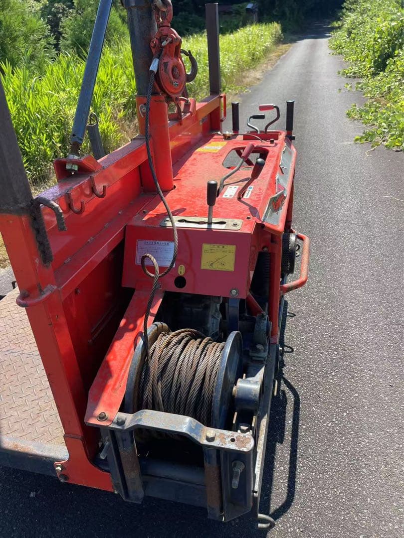 林内作業車 筑水キャニコム 最大8.5馬力 BFY902 直接引き取り限定