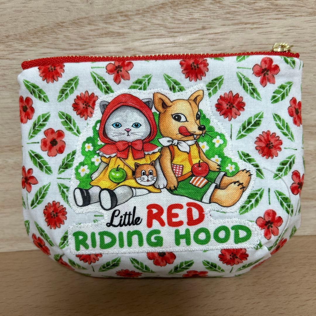 ハンドメイド　ころりんポーチ　コヤンイサムチョン☆赤ずきんルミちゃん☆