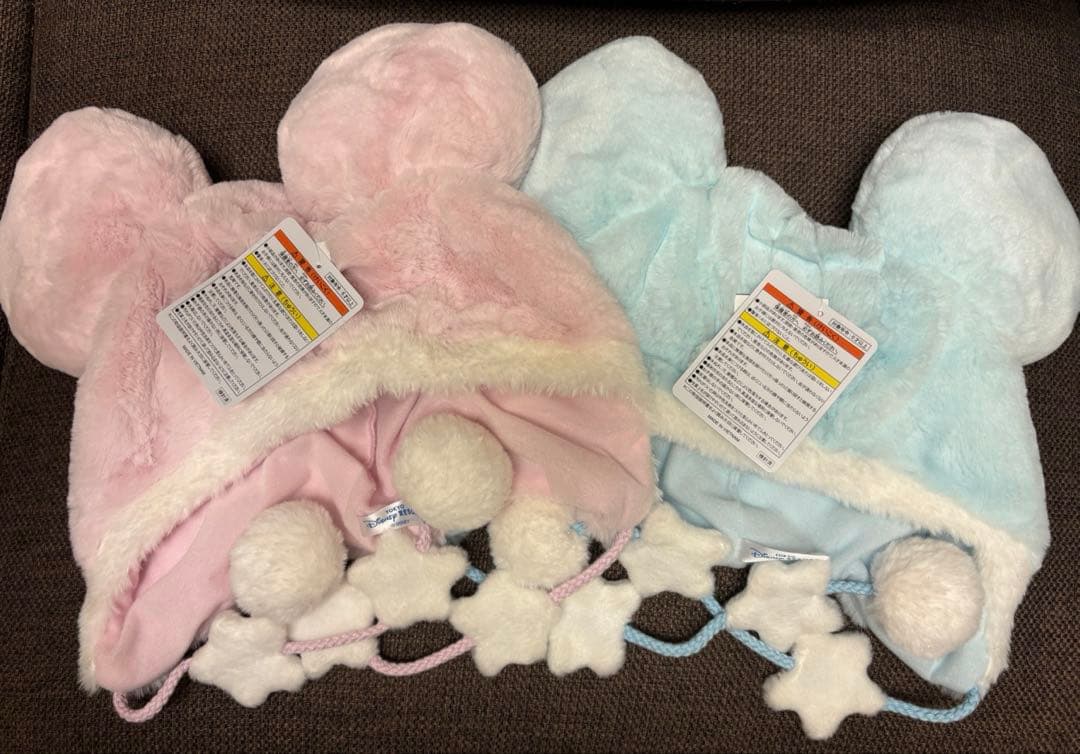 Koto mi様専用です。 ディズニー ファンキャップ ミッキー ピンク 水色