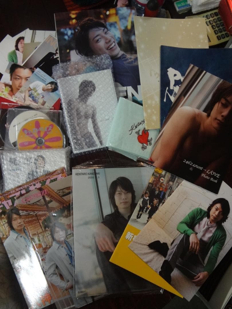 兼崎健太郎 サイン入り写真集・パンフレット・DVD・切り抜きや