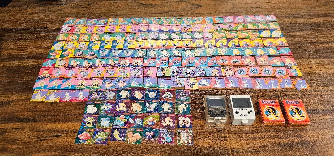 大量！192枚！ ポケモン ブロスカード ミニカード ガチャガチャ 当時品