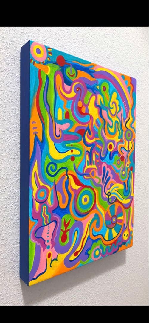 スピリチュアルアート　エネルギーアート　絵画　イラスト　アクリル　アート