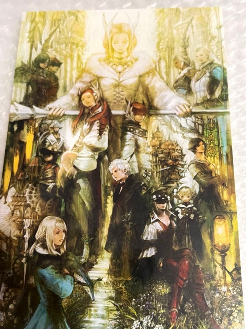 エオカフェ FF14 グリダニア アクリル プレート 都市アート 盾 板 限定